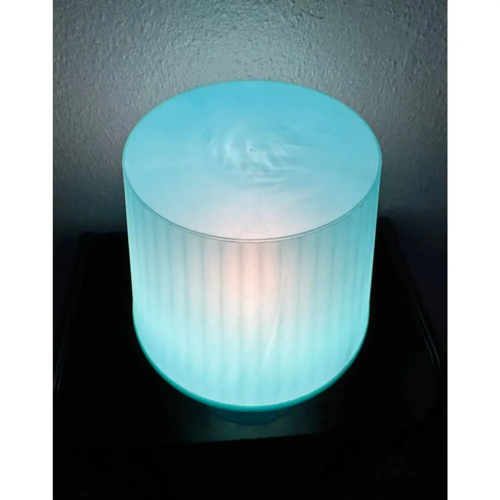Vintage 1990s IKEA Teal Plastic Table Lamp, Postmodern